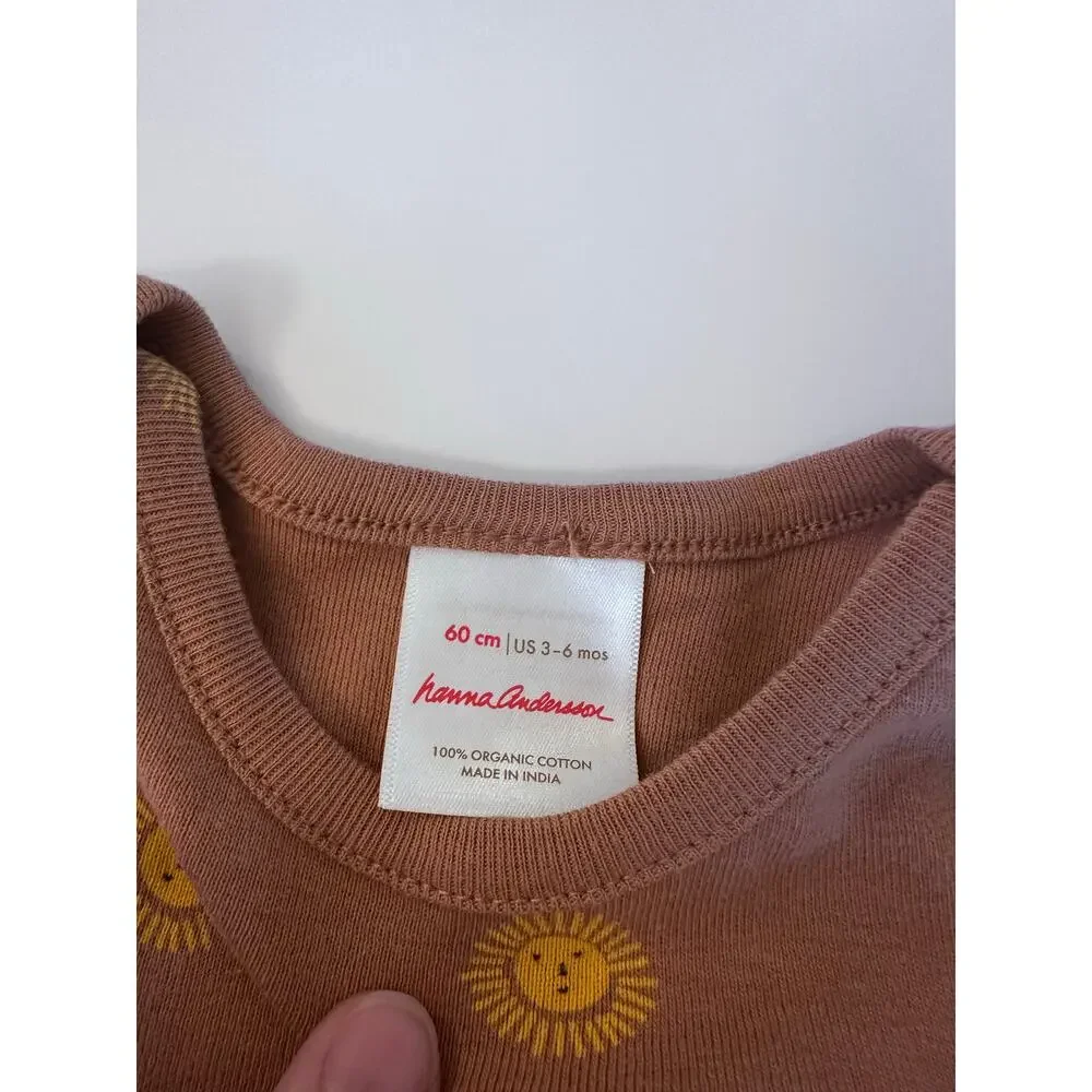 Hanna Andersson Sunshine Day Top - Size 60 (3-6 Months)